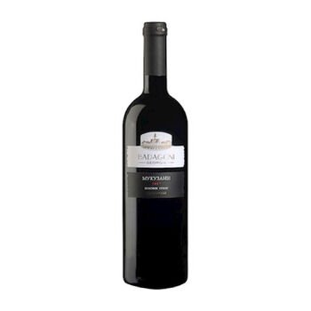 Vino červen&eacute; such&eacute; Badagoni Mukuzani