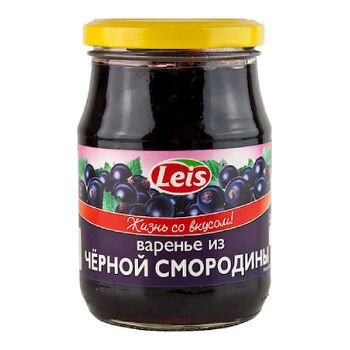 Džem z čiernych r&iacute;bezl&iacute; Leis