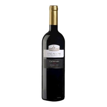 Vino červen&eacute; such&eacute; Badagoni Saperavi