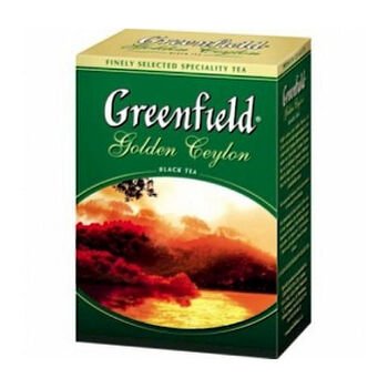 Čaj čiern&yacute; listov&yacute; Greenfield Golden Ceylon