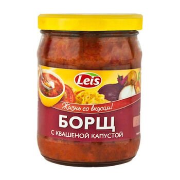 Polievka Borsch z kyslej kapusty