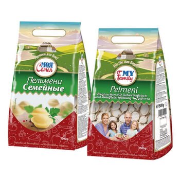 Pelmeni Semejnye s hov&auml;dzim a bravčov&yacute;m m&auml;som