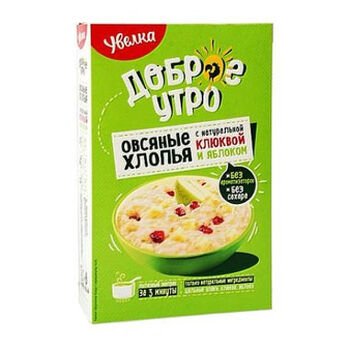 Ovsen&eacute; vločky s pr&iacute;rodn&yacute;mi brusnicami a jablkom