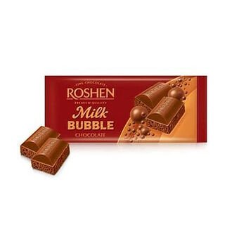Prevzdu&scaron;nen&aacute; mliečna čokol&aacute;da Roshen