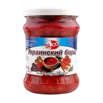 Polievka Borsch Ukrainskij