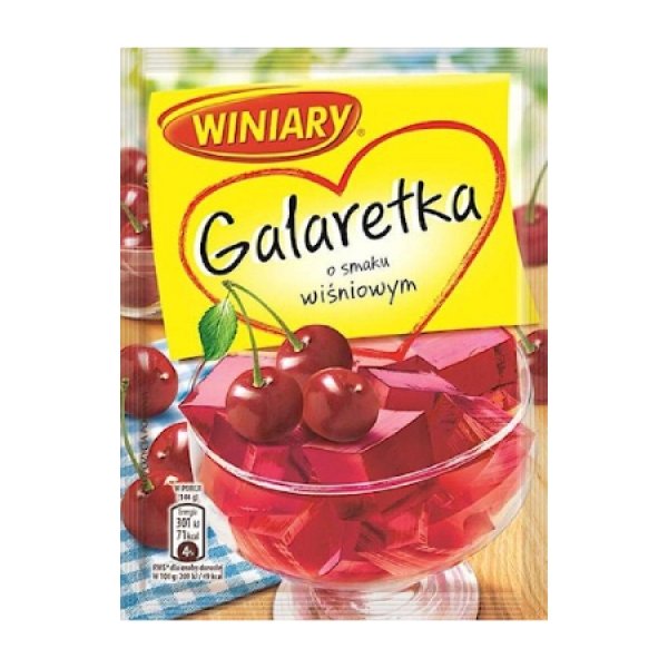 Žele s čere&scaron;ňovou pr&iacute;chuťou