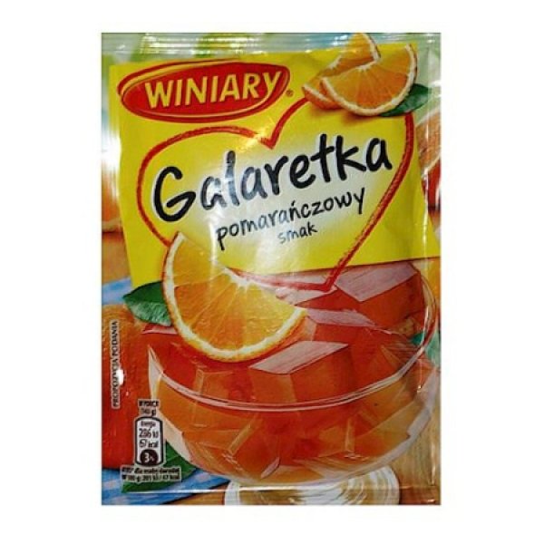 Žele s pomarančovou pr&iacute;chuťou