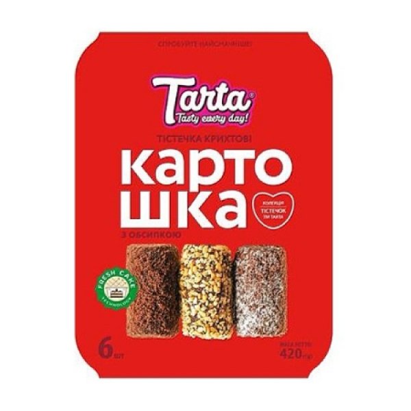 Kol&aacute;č Kartoschka Tarta 6 ks