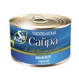 Saury vo vlastnej šťave SibFisch 240g