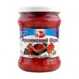 Polievka Borsch Ukrainskij