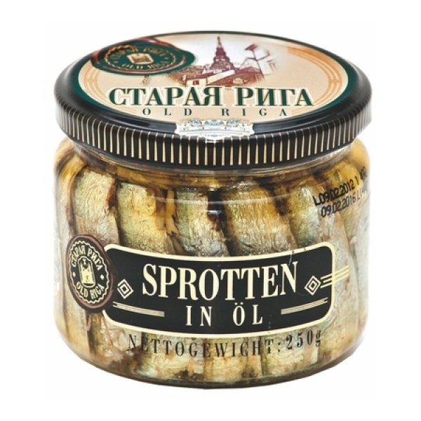 &Scaron;proty v oleji Old Riga