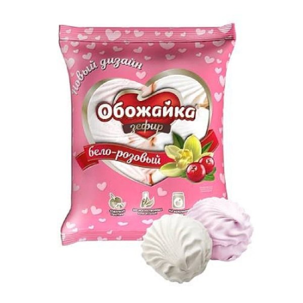 Zefir bielo-ružov&yacute; Obozhajka