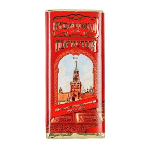 Prevzdu&scaron;nen&aacute; mliečna čokol&aacute;da Russkij Schokolad