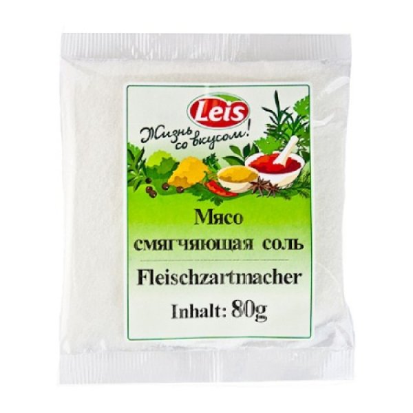 Soľ na zm&auml;kčenie m&auml;sa