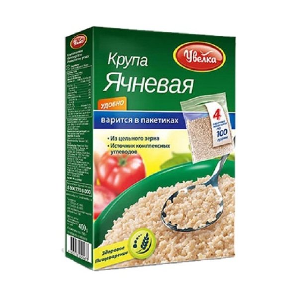 Jačmenn&eacute; kr&uacute;py vo varn&yacute;ch vreck&aacute;ch Uvelka