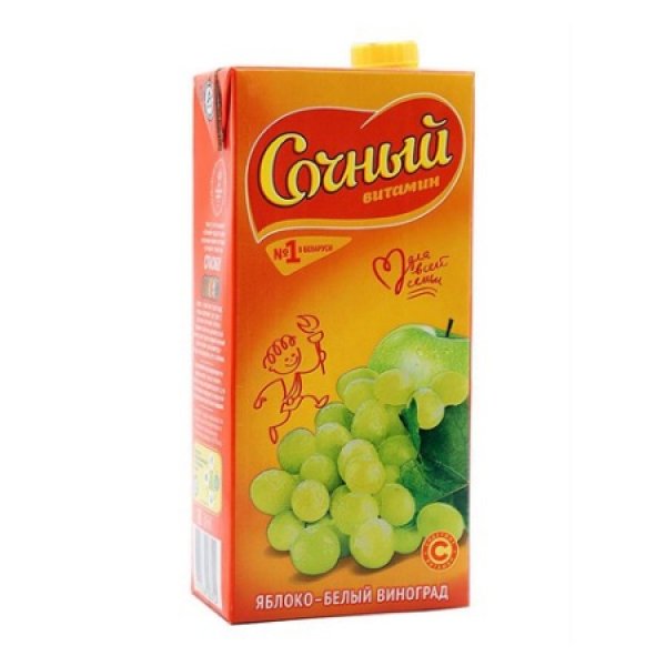 N&aacute;poj jablkovo hroznov&yacute; Sochnyj